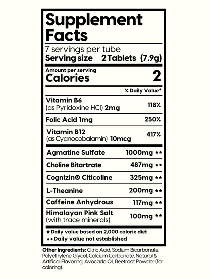 Effervescent Productivity Tablets (7-Servings)